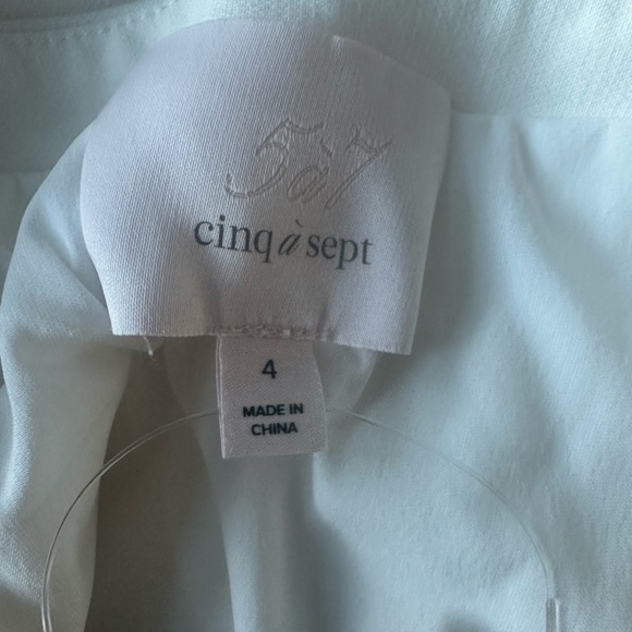 Cinq à Sept MARIAN GOWN in Ivory NWT Size 4 - Picture 9 of 16